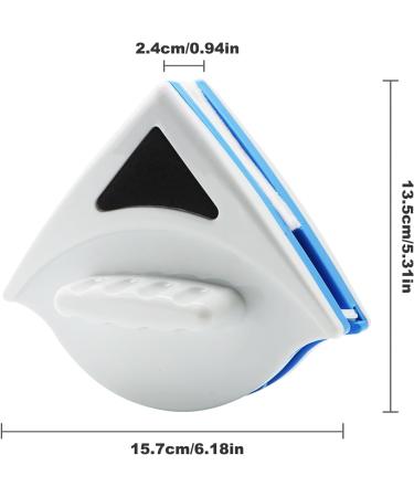 Hioph Magnetic Window Cleaner for 3-8MM single Layer Windows Double-Sided Window Cleaning Tool Household Cleaning Tools Anti Drop Scratch Free and Water Storage - Buy Online on GoSupps.com