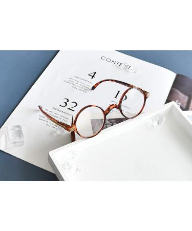Eyekepper Round Reading Glasses | Vintage Oval Readers (Black) +2.25 Brown Tortoise - Buy Online on GoSupps.com