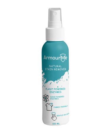 ArmourMe Stain Remover Enzyme-Based Stain Remover for Clothes New and Old Laundry Spot Cleaner Plant-Based Natural Stain Remover Spray Free and Clear.