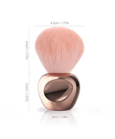 Aokitec Nail Dust Brush - Soft Kabuki Blush Brush for Nail Art & Makeup | Pink Nail Powder Remover - International Shipping Available - Buy Online on GoSupps.com