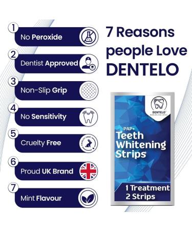 Adavance Pap Lot de 28 bandes de blanchiment des dents professionnelles non sensibles sans danger pour l' mail antid rapantes formul es par les dentistes - Buy Online on GoSupps.com