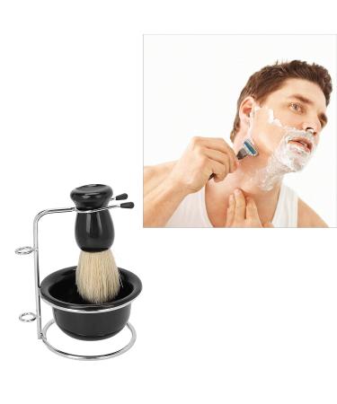 Professional 3-Part Shaving Set for Men | Soft Nylon Bristle Brush Safety Razor & Beard Shaping Kit - Perfect for International Shipping - Buy Online on GoSupps.com