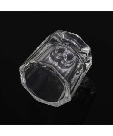 Top Quality Nail Tools Crystal Nail Glass Octagonal Crystal Cup Glasses Liquid Cup Nail Art Tools - Buy Online on GoSupps.com