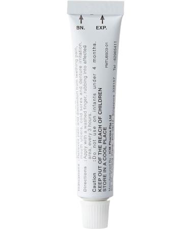 ICM Pharma Soragel 10g: Antiseptic Pain Relief Oral Gel - Buy Online on GoSupps.com