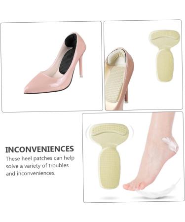 Buy Hemoton 2 Pairs Sponge Heel Inserts | Cushioned Heel Stickers & Protectors for Pain Relief - International Shipping Available - Buy Online on GoSupps.com