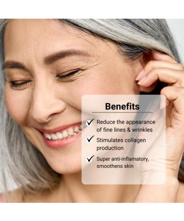 Emani Halo Vegan Anti-Aging Collagen Serum | Fine Lines Wrinkles & Texture Relief - 1.18 fl oz - Buy Online on GoSupps.com