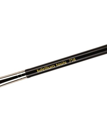 Bdellium Tools Maestro Series 758 Large Smudge Brush - Natural Fibers Makeup Brush for Smoky Eye - Professional Quality (Black 1pc - Buy Online on GoSupps.com