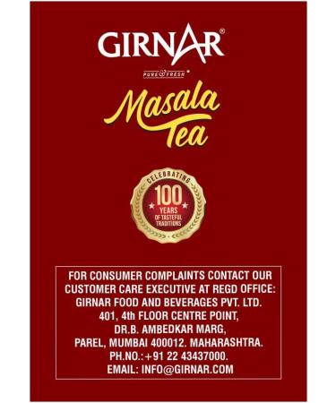 Girnar kesari masala th (25 sachets de th ) - Buy Online on GoSupps.com