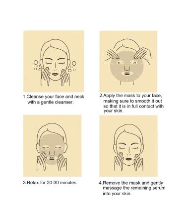 Gold Gel Collagen Crystal Facial Masks | Moisturizing & Anti-Aging | Reduces Puffiness & Wrinkles | Deep Tissue Rejuvenation (6 Pack - Buy Online on GoSupps.com