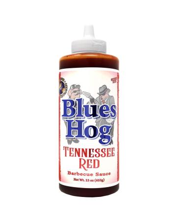 Blues Hog Tennessee Red BBQ Sauce (23 oz. Squeeze) 1.43 Pound (Pack of 1)