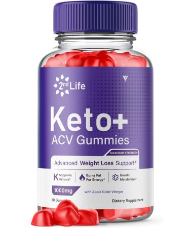 2nd Life Keto ACV Gummies 2nd Life Keto ACV Gummies Advanced Weight Loss Shark 500mg Tank 2nd Life ACV Plus Keto 2ndlife Keto Second Life Fast Formula Oprah Winfrey Apple Cider Vinegar (60 Gummies)
