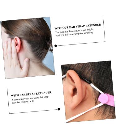 Magiclulu 25 STK Adjustable Masking Hooks & Belt Extensions for Ear Protection - Durable Handrot & Headband Solutions - 15.8x1.5cm (5pcs) - Buy Online on GoSupps.com