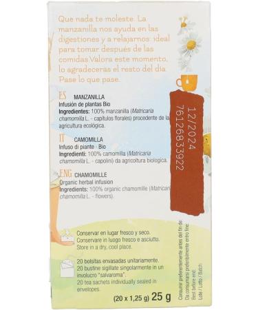 Chamomile Infusion 20 units (Chamomile) - Buy Online on GoSupps.com