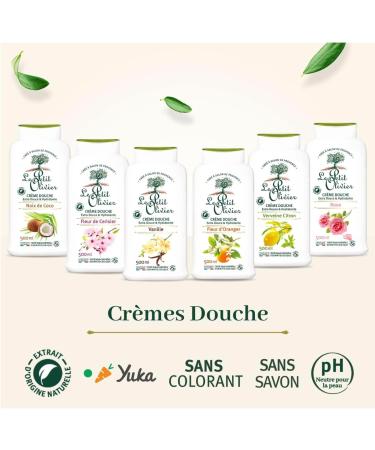 LE PETIT OLIVIER - Extra Soft & Moisturizing Shower Cream - Verbena Lemon Fragrance - PH Neutral For Skin - No Soap No Dye - - Buy Online on GoSupps.com