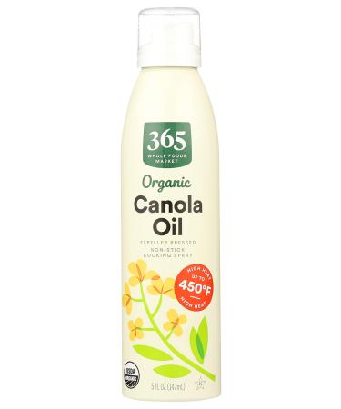365 by Whole Foods Market, Oil Canola Spray Organic, 5 Fl Oz