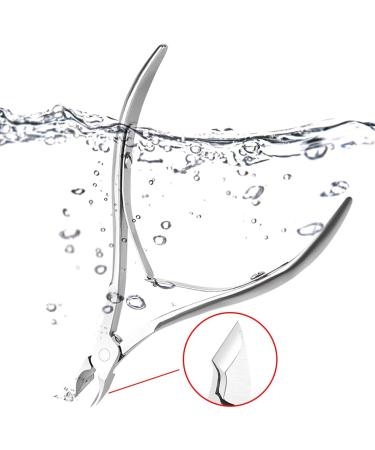 Zeaye Stainless Steel Cuticle Nipper & Clipper - Nail Cutter for Fingernails and Toenails | Travel & Salon Essential - Buy Online on GoSupps.com