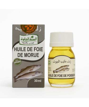 Natureluxy Cod Liver Oil 30 mL - Paraben Free