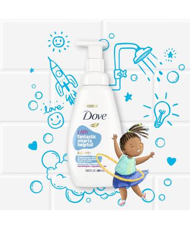 Dove Foaming Body Wash Bundle - Deep Moisture and Cotton Candy Scent - 13.5 Fl Oz (Pack of 4) - Buy Online on GoSupps.com