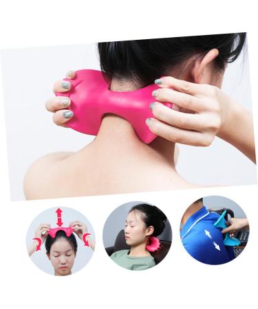 Magiclulu Portable Cervical Massage Balls - Neck Massager & Trigger Point Pressure Tool | Wearable Lounger - 2pcs - Buy Online on GoSupps.com