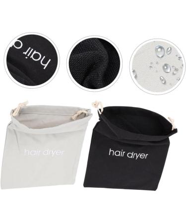 OHPHCALL 2pcs Hair Dryer Storage Bag Hair Dryer Bag for Head Travel Blow Dryer Mini Hair Dryer Holder Fabric As Shown - Buy Online on GoSupps.com