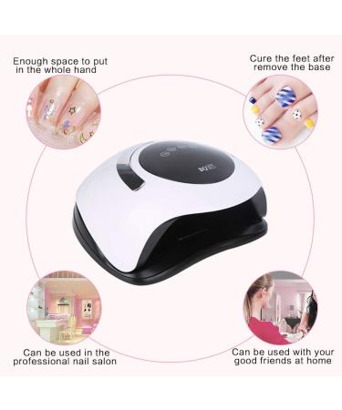 Buy Sinzon 120W Nail Dryer - Professional LED/UV Lamp with Touchscreen 4 Timers Auto Sensor & 33 LEDs for All Gel Nail Polish - Buy Online on GoSupps.com