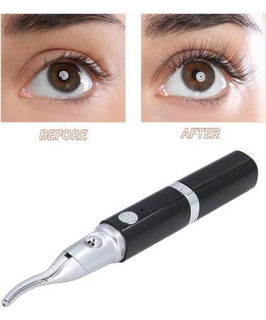 Heated Eyelash Curler Electric Heated Eyelash Curler Handheld Electric Eyelash Curler 2 in 1 Long Lasting Styling Eyebrow Trimmer Eyelash Makeup Tools for Travel Home Genericacop4u7ifv-11 - Buy Online on GoSupps.com