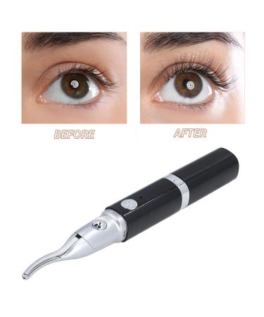 Heated Eyelash Curlers - USB Rechargeable Electric Curler with 2 Temp Settings | Long Lasting Curls & Multi-Function Trimmer for Eyebrows & Nasal Hair - Buy Online on GoSupps.com