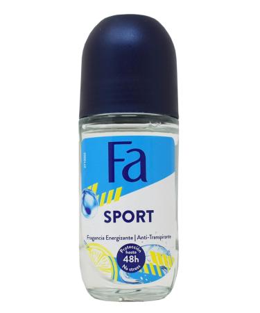 Fa Deodorant Roll-On Sport 1.7oz (50ml) - 3 Pack - Buy Online on GoSupps.com