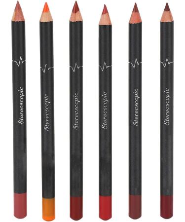 12-Pack Lip Liner Contour Pen Waterproof AntiSmudge Matte Lipstick Makeup Tool Set - Buy Online on GoSupps.com