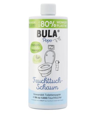 Bula Popo refill bottle (750 ml) only to fill up our 150 and 50 ml bottle!|Replaces up to 1 000 wet wipes!|With ingredients from natural origin