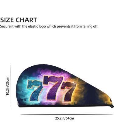 Buy 777 Microfiber Hair Towel - Soft Super Absorbent Quick Dry Wrap for Women | Coral Velvet Cap for Long Curly Thick Hair - Buy Online on GoSupps.com