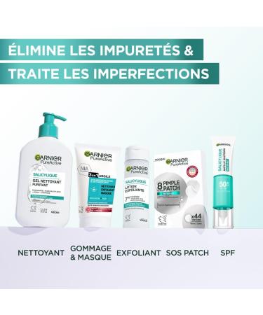 GARNIER Pure Active - XXL Pimple Patch Pack - Reduces the Appearance of Pimples in 8H* - Clinically Proven - Invisible & Ultra-Thin - Hydrocolloid Technology - Vegan & Cruelty-Free - Men & Women - Buy Online on GoSupps.com