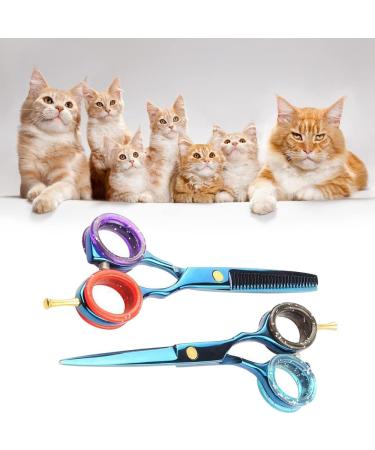 16 PCS Soft Silicone Scissors Finger Rings Dog Grooming Pet Shears Ring Thumb Inserts Finger Protector Ring Scissor Accessories for Barber Dog Hair Cutting Scissors (8 Colors) - Buy Online on GoSupps.com