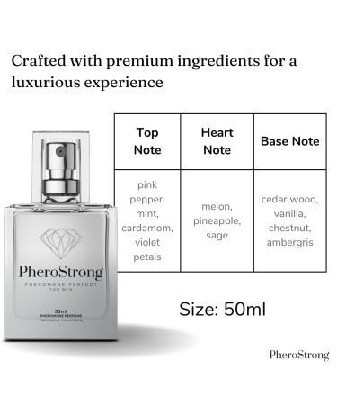Pheromone Perfume Perfect for Men - Unleash Your Allure and Ignite Passion 50ml - Buy Online on GoSupps.com