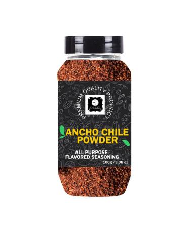 EDZZEL EDZZEL Premium Quality Natural Ancho Chile Powder - 100g Box (Pack of 2)