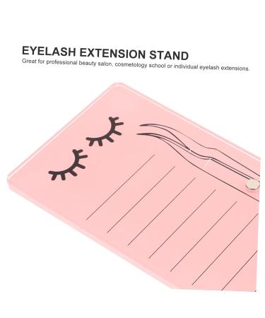 Buy Mikinona Magnetic Eyelash Board & Tweezers | Lash Extension Glue Pallet Holder - 15x7.5x0.3cm Black | International Shipping Available - Buy Online on GoSupps.com