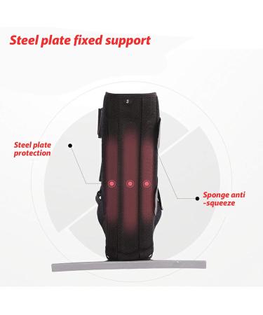Adjustable Anti Rotation Fracture Boot | Ankle Brace Shoe for Injury Recovery - Unisex Medium - Buy Online on GoSupps.com