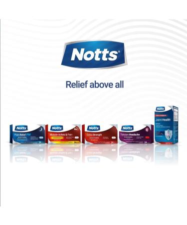 NOTTS Muscle Aches & Pain Acetaminophen 650 mg 100 Count - Buy Online on GoSupps.com