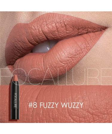 FOCALLURE Matte Lipstick - Long-Lasting Waterproof Lip Crayon with Vitamin E - Buy Online on GoSupps.com