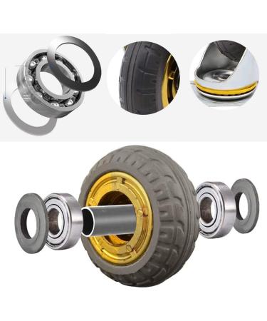 Threaded Shaft Swivel Castors Ball Castors Lockable Bearing with Brake Swivel Casters for Furniture and Workbench Set of 4 Load 400KG(2 Standard+2 Brake 5inch) - Buy Online on GoSupps.com