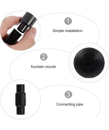 Hemoton Fountain Nozzle Set - 8 Spring Nozzles for Water Features Ponds & Fountains | Premium Fountain Attachments - Buy Online on GoSupps.com