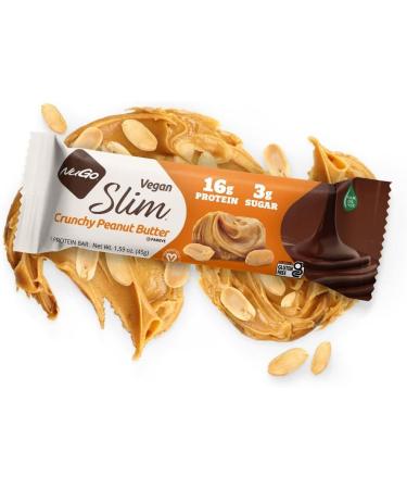 NuGo Slim Variety Pack 16-17g High Protein 3g Sugar Gluten Free 12 Count 12ct Variety Pack - Buy Online on GoSupps.com