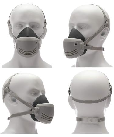 RANKSING Strong-AX Reusable Dust Half Face Shield - Replaceable Parts for Painting, Polishing, Welding - Work Protection - Buy Online on GoSupps.com