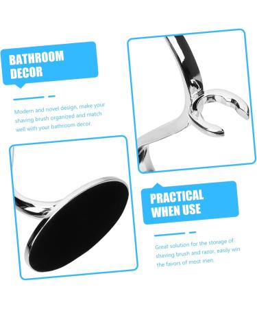Fomiyes 4-Piece Razor Holder Set for Men | Elegant Shaving Stands & Bartbrush Bracket | International Shipping Available - Buy Online on GoSupps.com