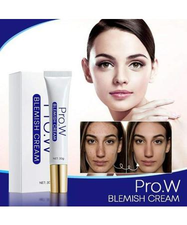 Pro.W Flaw Cream - Non-Irritating Acne Spot Treatment for Face | Anti-Macule Scar Freckles & Dark Spots Repair - Buy Online on GoSupps.com