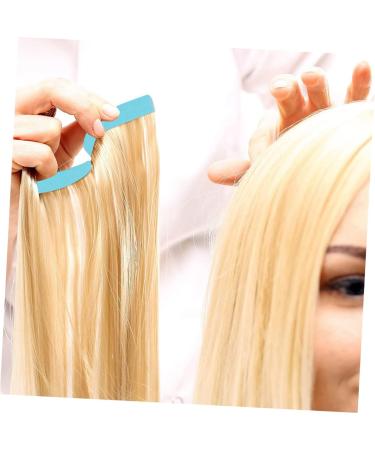 DOITOOL 6 Sheets supplies water proof film hair extensions patch Accessories adhesive tape sticker Reissue block Adhesive strip double sided pu double sided tape wig 2.5x1.5cm Assorted Color - Buy Online on GoSupps.com