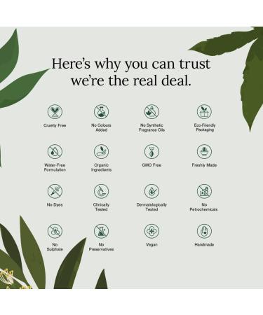 Juicy Chemistry Hemp Tea Tree Neem Face Cleanser - Organic Vegan Acne & Blackhead Wash for Men & Women (100ml - Buy Online on GoSupps.com