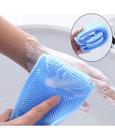 Yolistar Silicone Double-Sided Shower Scrub Belt | Body Brush & Back Massage Strap for Deep Cleaning & Skin Peeling - Shop Internationally! - Buy Online on GoSupps.com