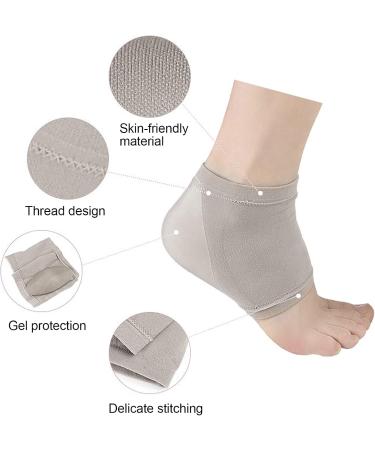 Heel Socks Exquisite Workmanship Moisturizing Heel Socks Breathable for Improve Dryness and Peeling for Skin Care - Buy Online on GoSupps.com