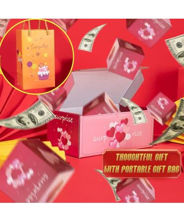 Generic Happy Birthday Surprising Boxes Bouncing Red Envelope Gift Boxes for Family Friend Neighbor Gift 12pcs Bounce Boxes Gift Boxes Gift Bags Pink BEST WISHES FOR YOU - Buy Online on GoSupps.com